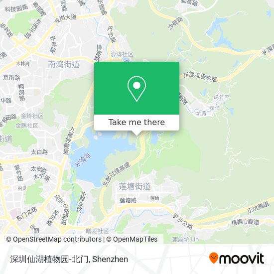 深圳仙湖植物园-北门 map