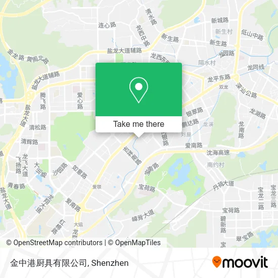 金中港厨具有限公司 map