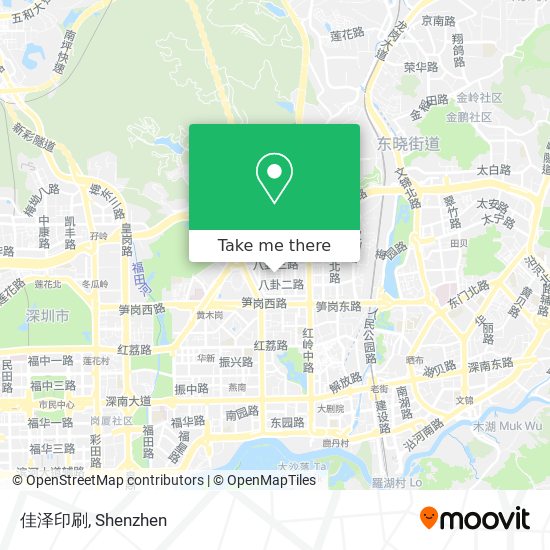 佳泽印刷 map