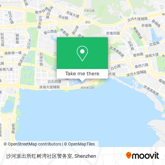 沙河派出所红树湾社区警务室 map