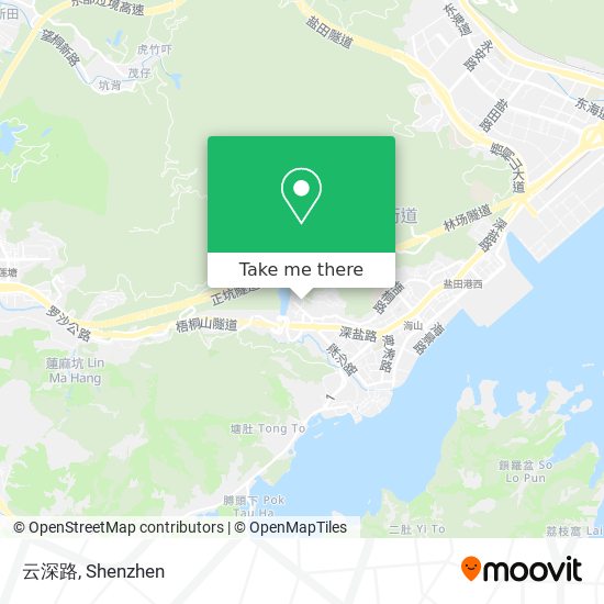云深路 map
