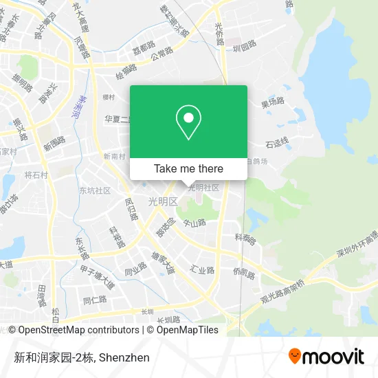 新和润家园-2栋 map