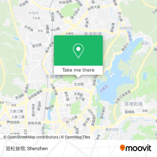 迎松旅馆 map