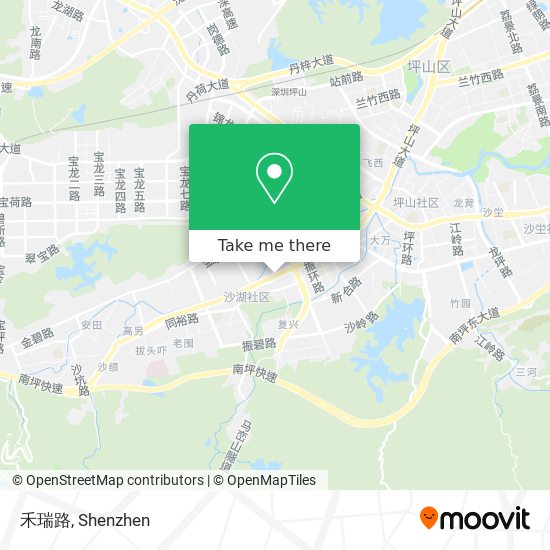 禾瑞路 map