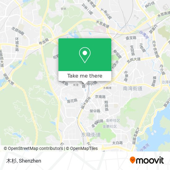 木杉 map