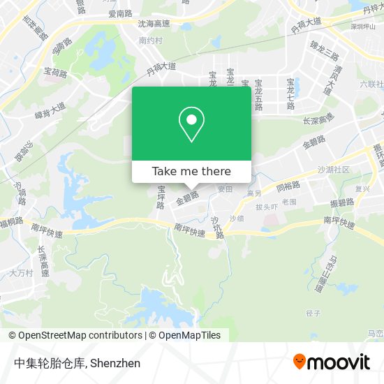 中集轮胎仓库 map