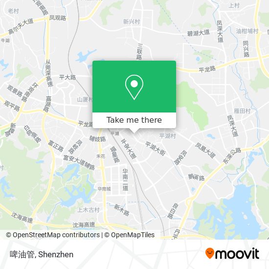 啤油管 map