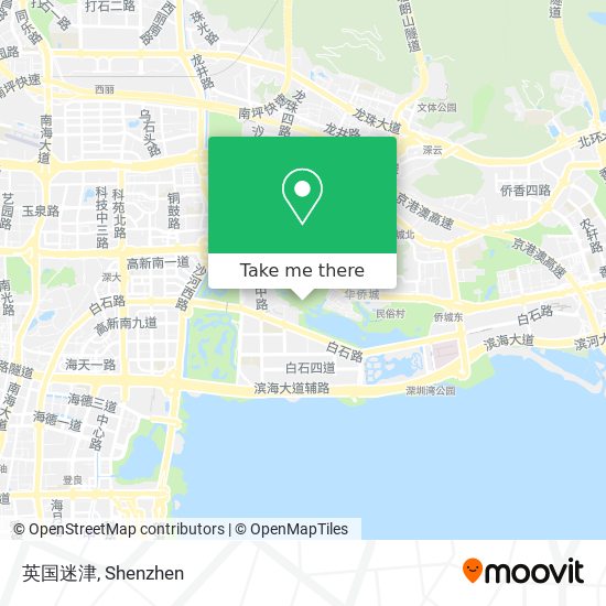 英国迷津 map