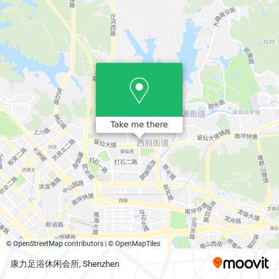 康力足浴休闲会所 map