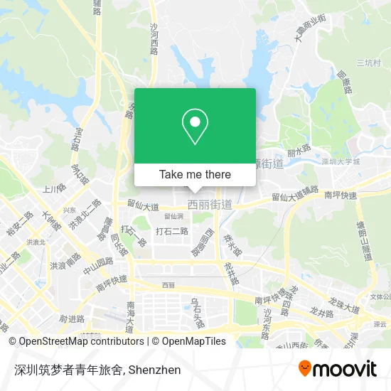 深圳筑梦者青年旅舍 map