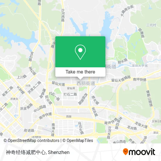 神奇经络减肥中心 map