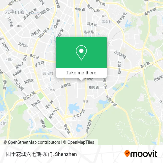 四季花城六七期-东门 map