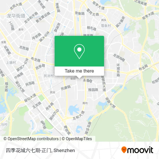 四季花城六七期-正门 map