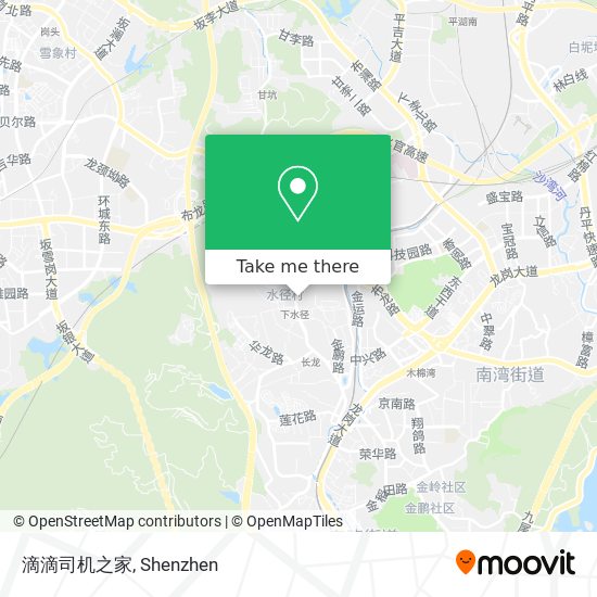 滴滴司机之家 map