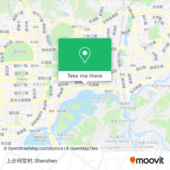 上步祠堂村 map