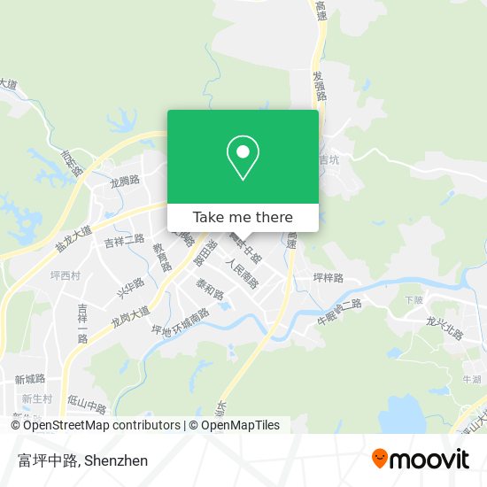 富坪中路 map
