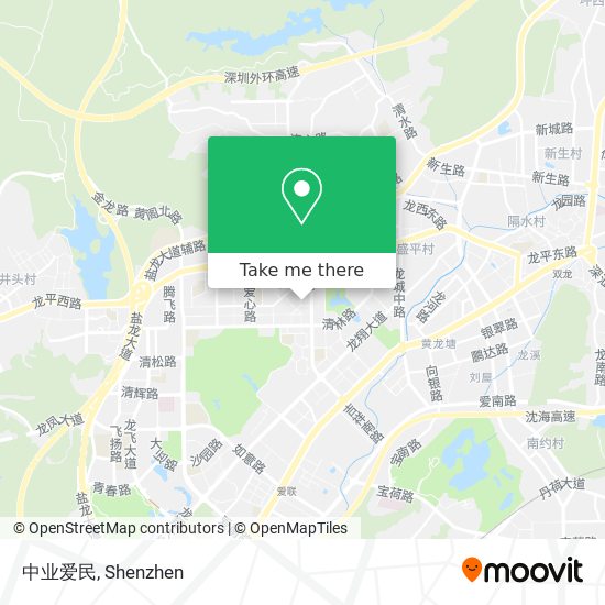 中业爱民 map
