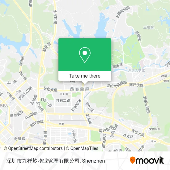 深圳市九祥岭物业管理有限公司 map