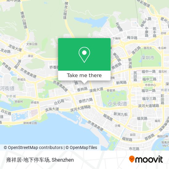 雍祥居-地下停车场 map