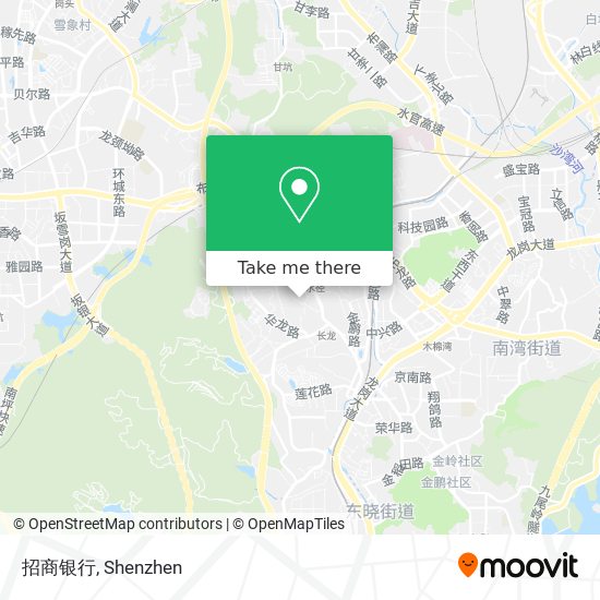 招商银行 map