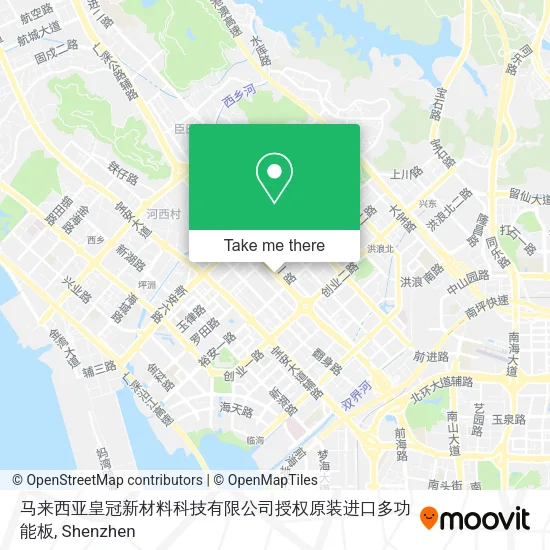 马来西亚皇冠新材料科技有限公司授权原装进口多功能板 map