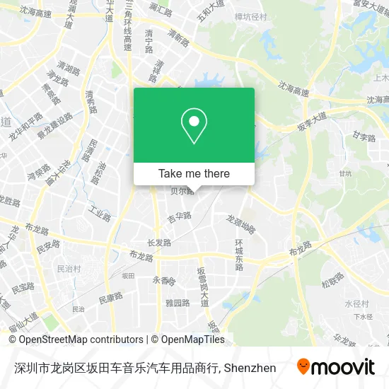 深圳市龙岗区坂田车音乐汽车用品商行 map