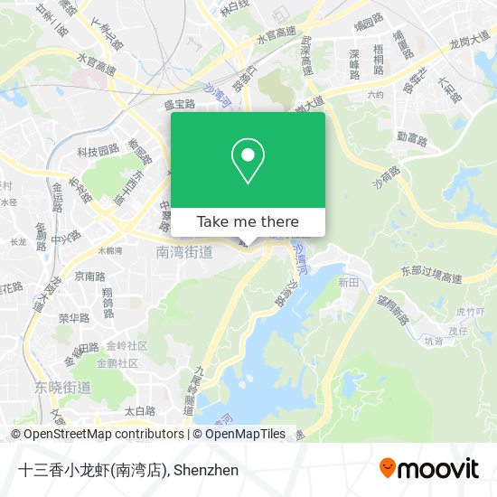 十三香小龙虾(南湾店) map