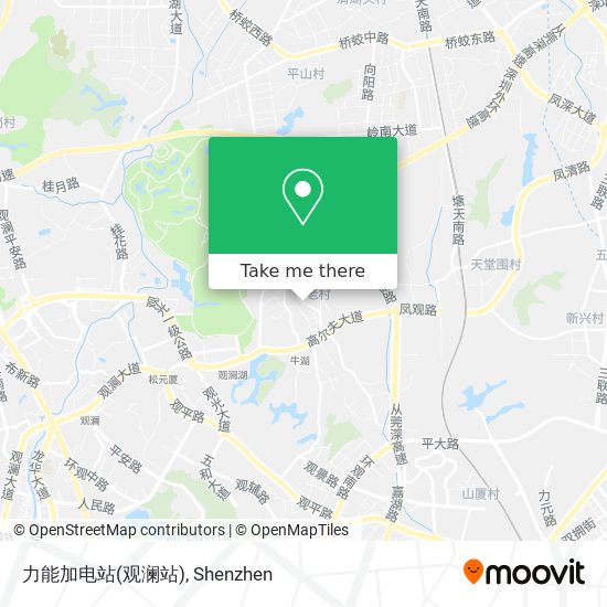 力能加电站(观澜站) map