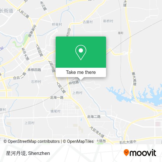 星河丹堤 map