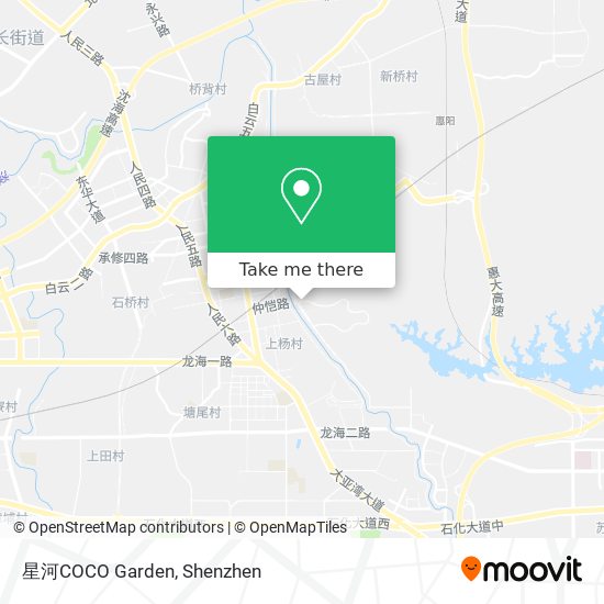 星河COCO Garden map