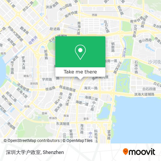 深圳大学户政室 map