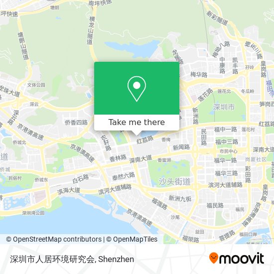 深圳市人居环境研究会 map