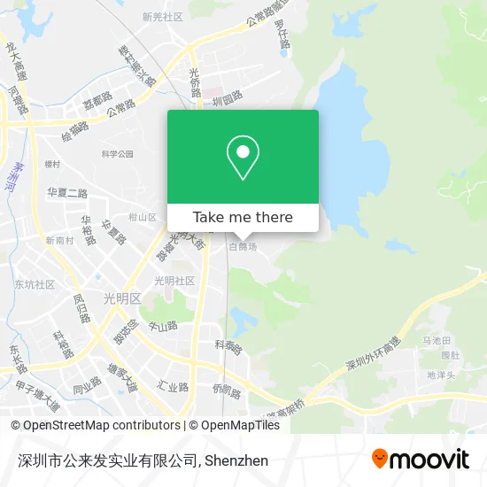深圳市公来发实业有限公司 map