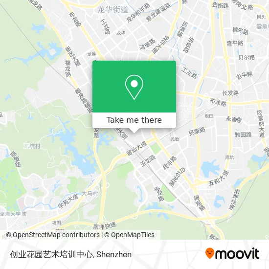 创业花园艺术培训中心 map
