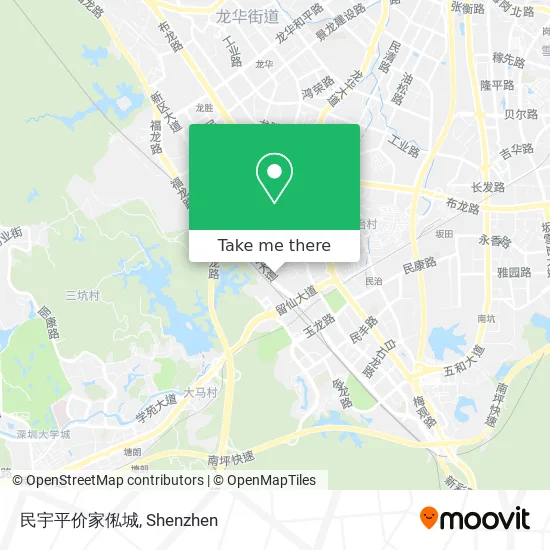 民宇平价家俬城 map