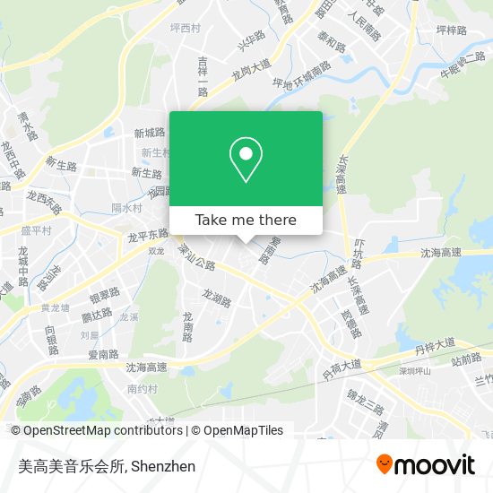 美高美音乐会所 map