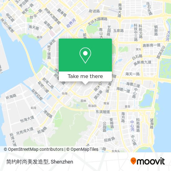 简约时尚美发造型 map