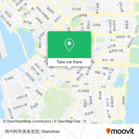 简约时尚美发造型 map
