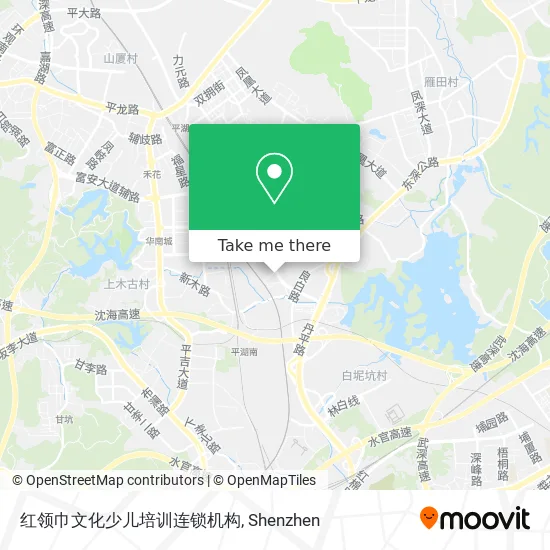 红领巾文化少儿培训连锁机构 map