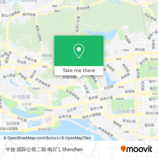 中旅·国际公馆二期-南2门 map