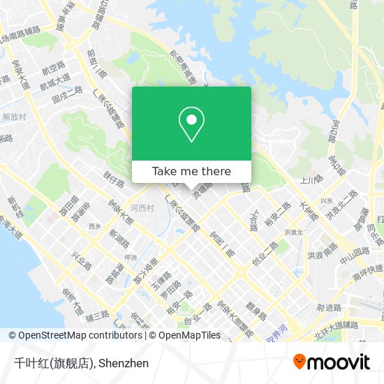 千叶红(旗舰店) map
