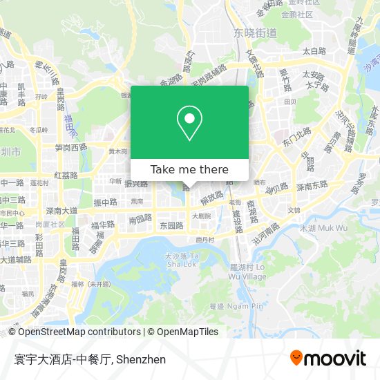 寰宇大酒店-中餐厅 map