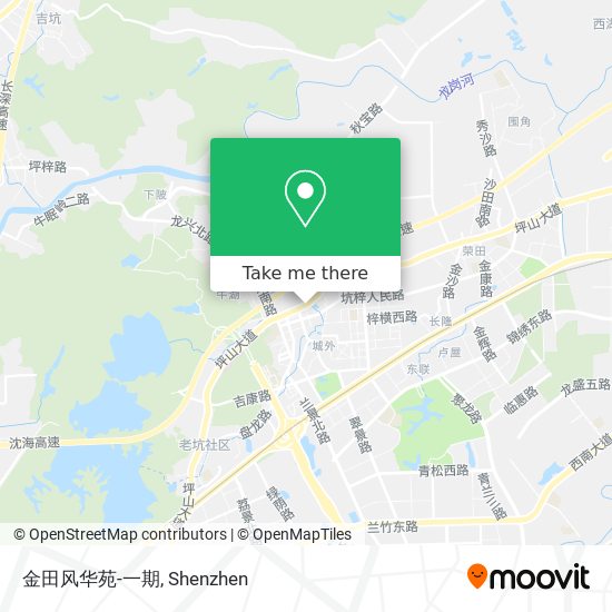 金田风华苑-一期 map