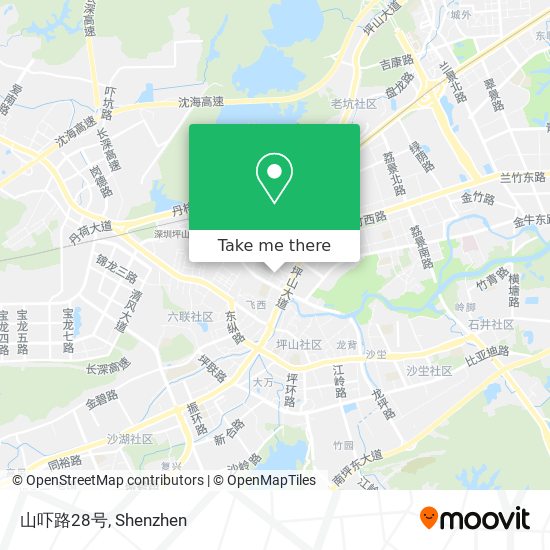 山吓路28号 map