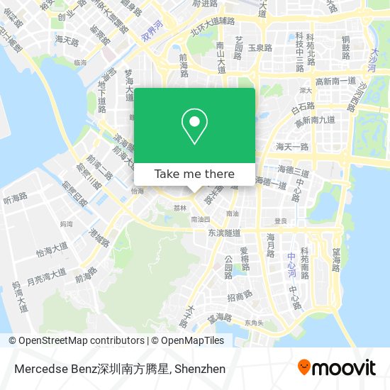 Mercedse Benz深圳南方腾星 map