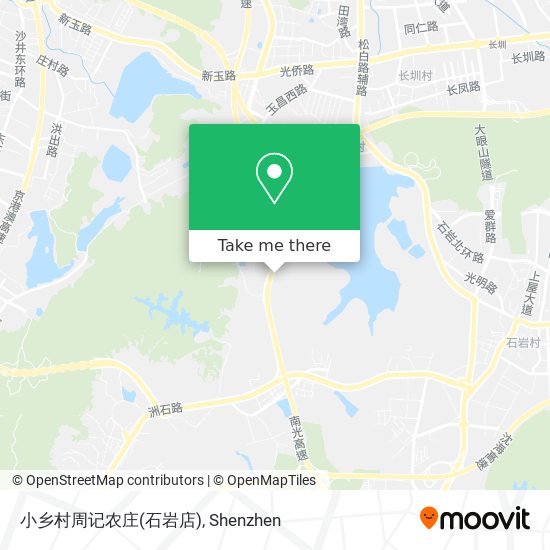 小乡村周记农庄(石岩店) map