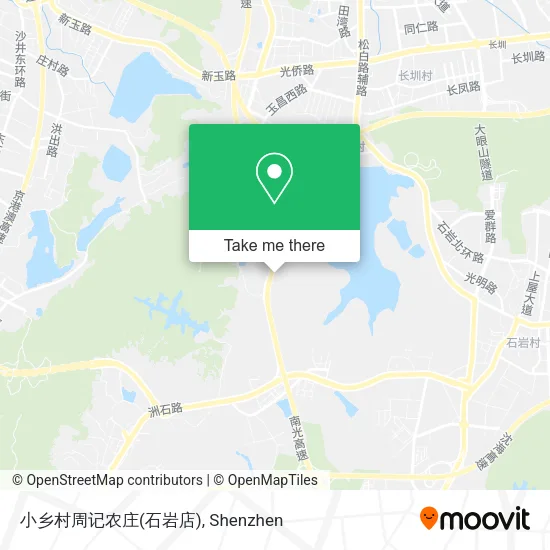 小乡村周记农庄(石岩店) map