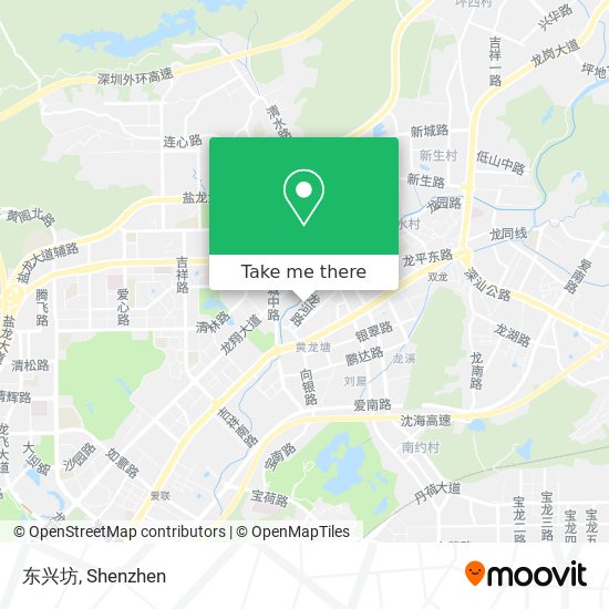 东兴坊 map