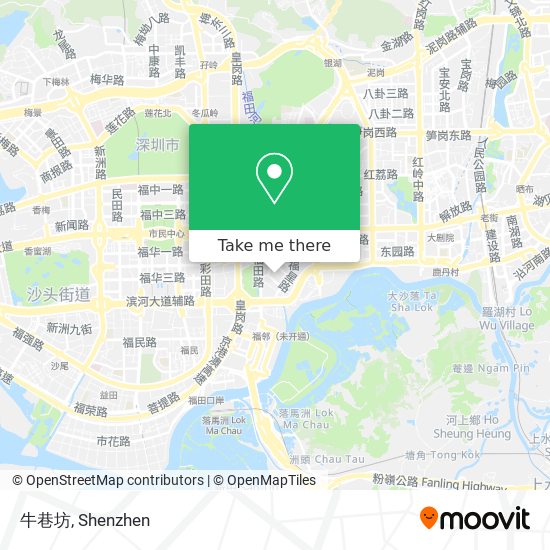 牛巷坊 map
