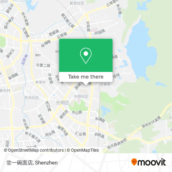 尝一碗面店 map
